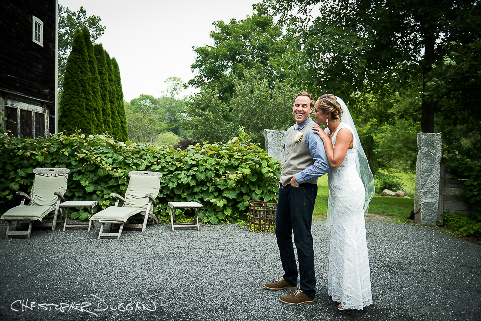 Erin & Doug's Gedney Farm wedding photography by Christopher Duggan